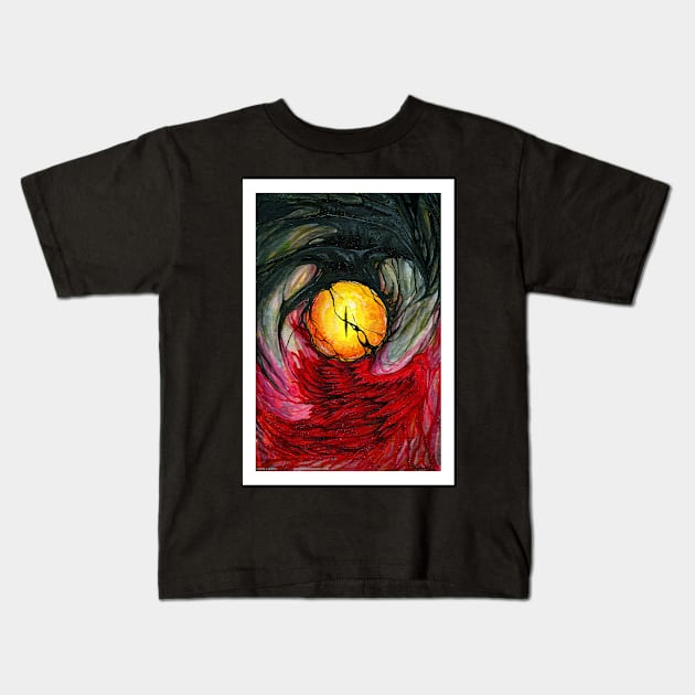 Eye'm Watching You Kids T-Shirt by drakhenliche